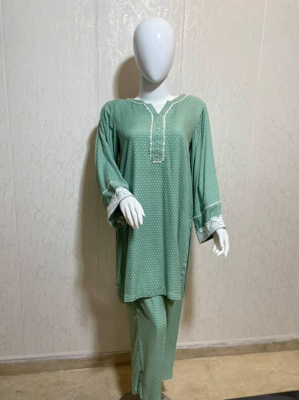 “Irish Linen Kurta & Trouser Set – Premium 2-Piece Outfit”